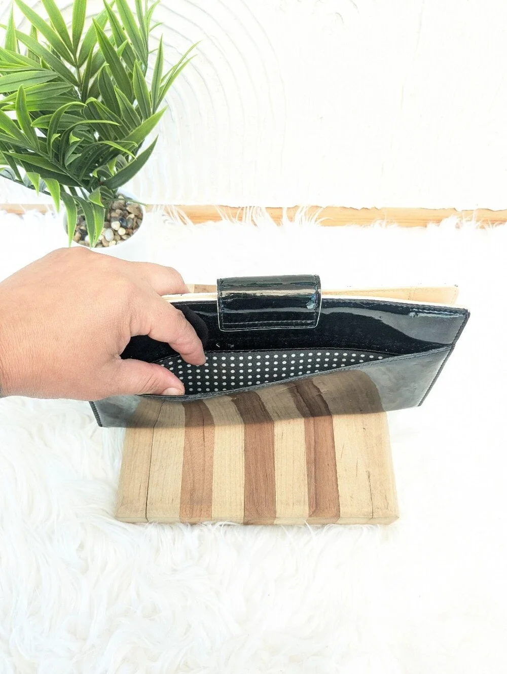 Kate Spade Long Patent Leather Clutch